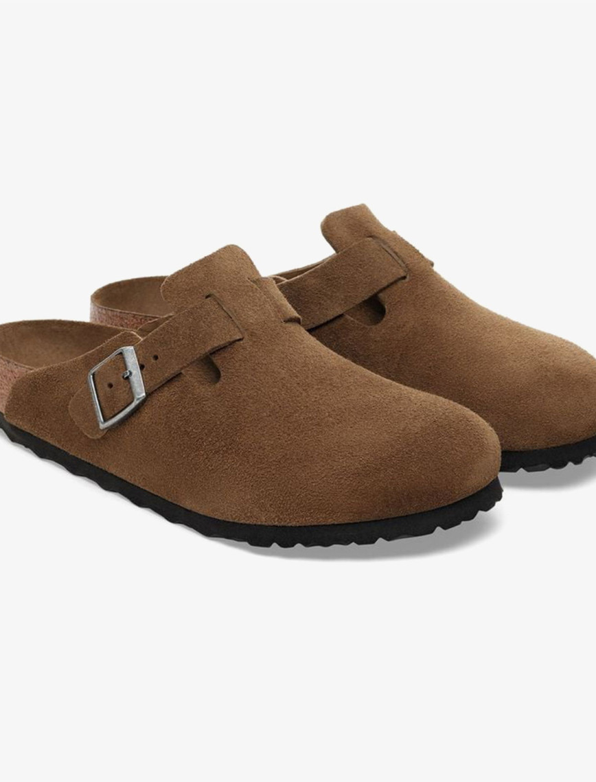 Birkenstock Boston Soft Footbed SL Kadın Kahverengi Terlik Birkenstock Boston Soft Footbed SL Kadın Kahverengi Terlik
