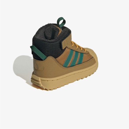 adidas Superstar Winter Trek Bebek Kahverengi Bot