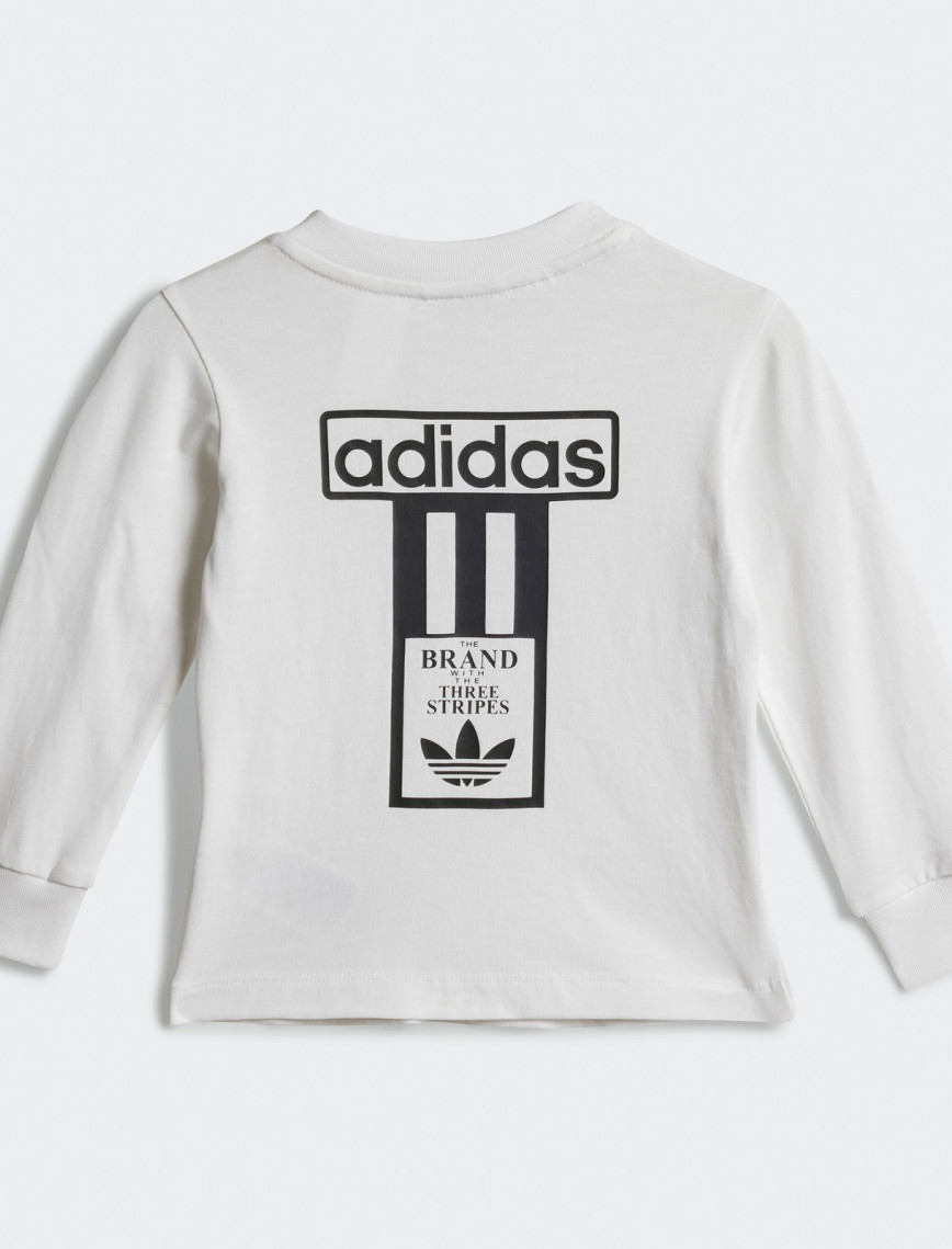 adidas Adibreak Set Bebek Beyaz Eşofman Üstü adidas Adibreak Set Bebek Beyaz Eşofman Üstü