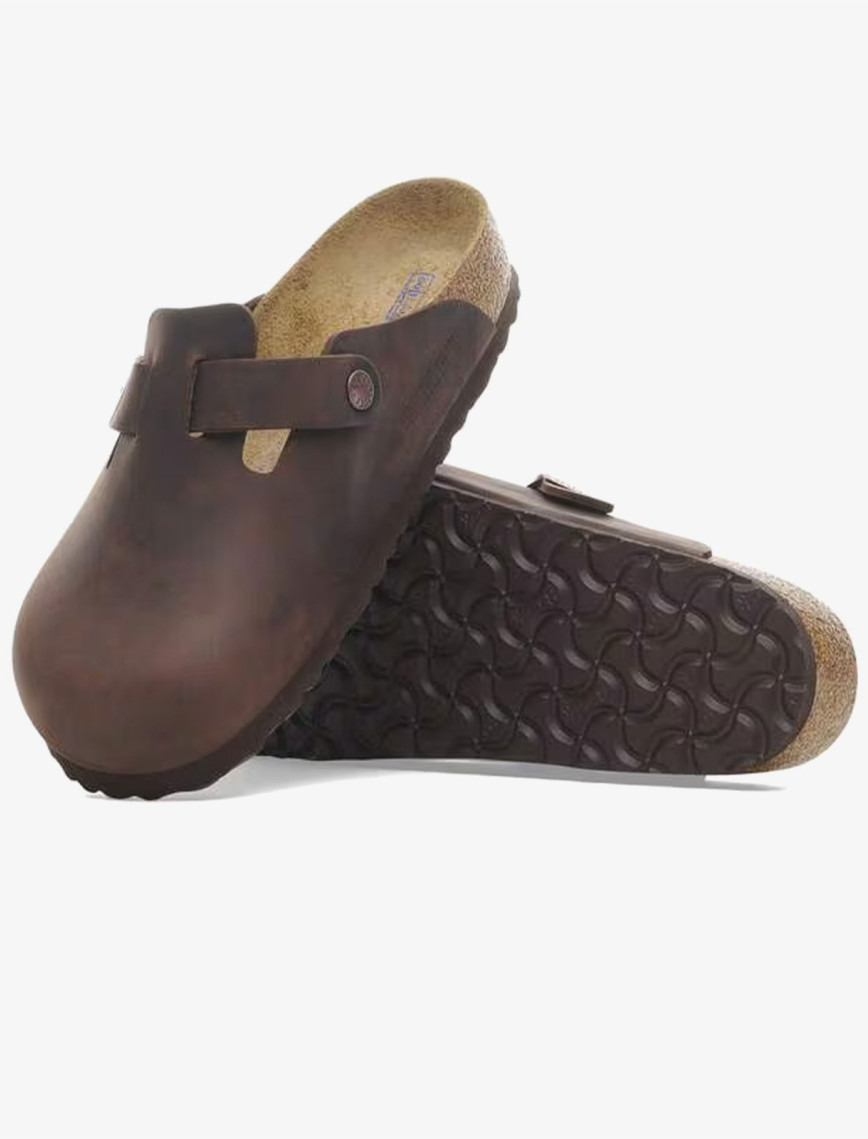 Birkenstock Boston Soft Footbed Unisex Kahverengi Terlik Birkenstock Boston Soft Footbed Unisex Kahverengi Terlik