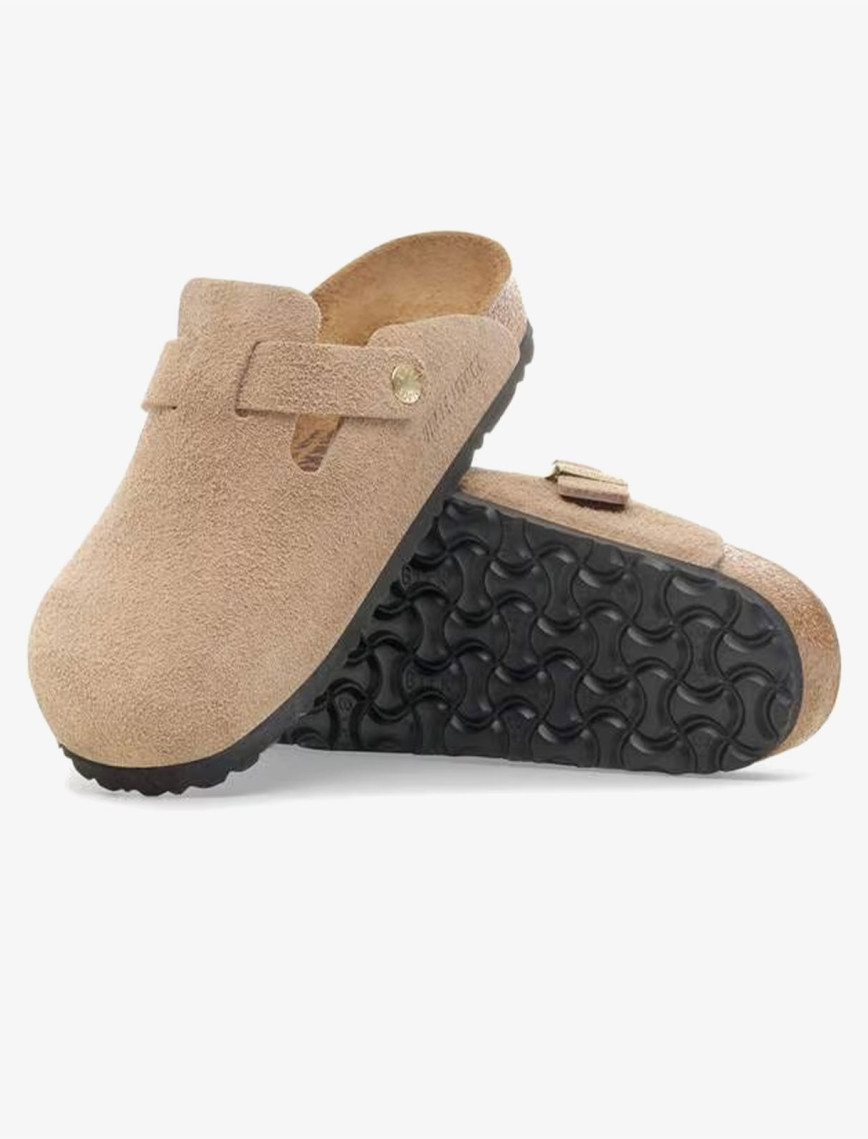 Birkenstock Boston Vl Kadın Bej Terlik
