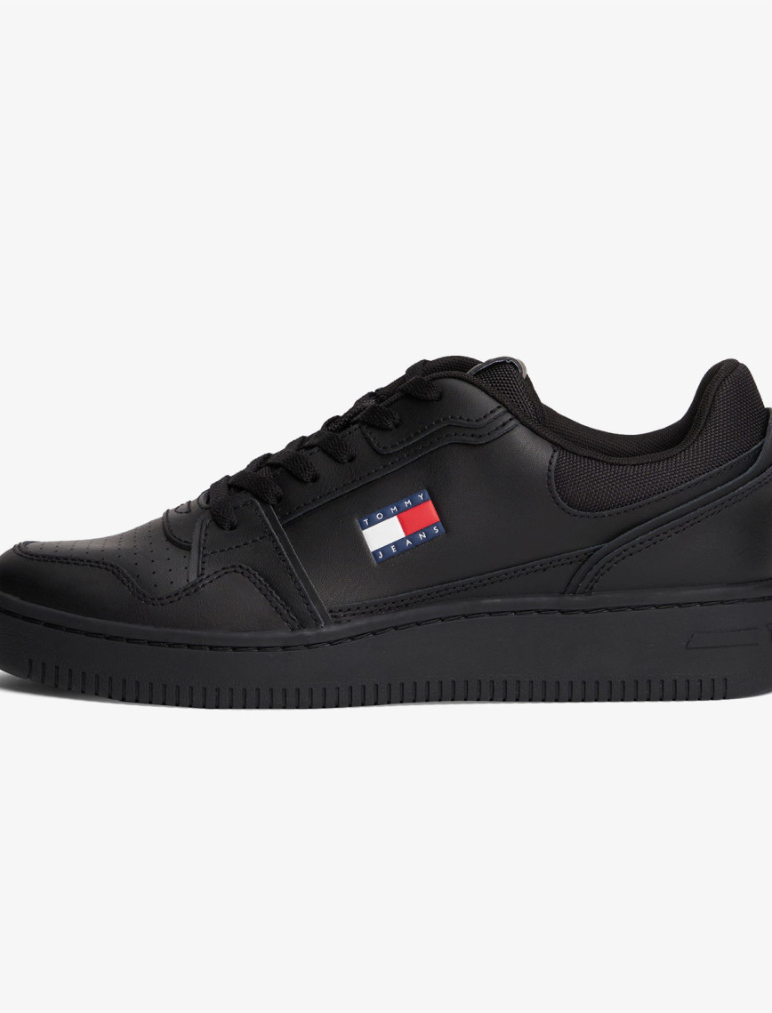 Tommy Hilfiger Retro Erkek Siyah Spor Ayakkabı Tommy Hilfiger Retro Erkek Siyah Spor Ayakkabı