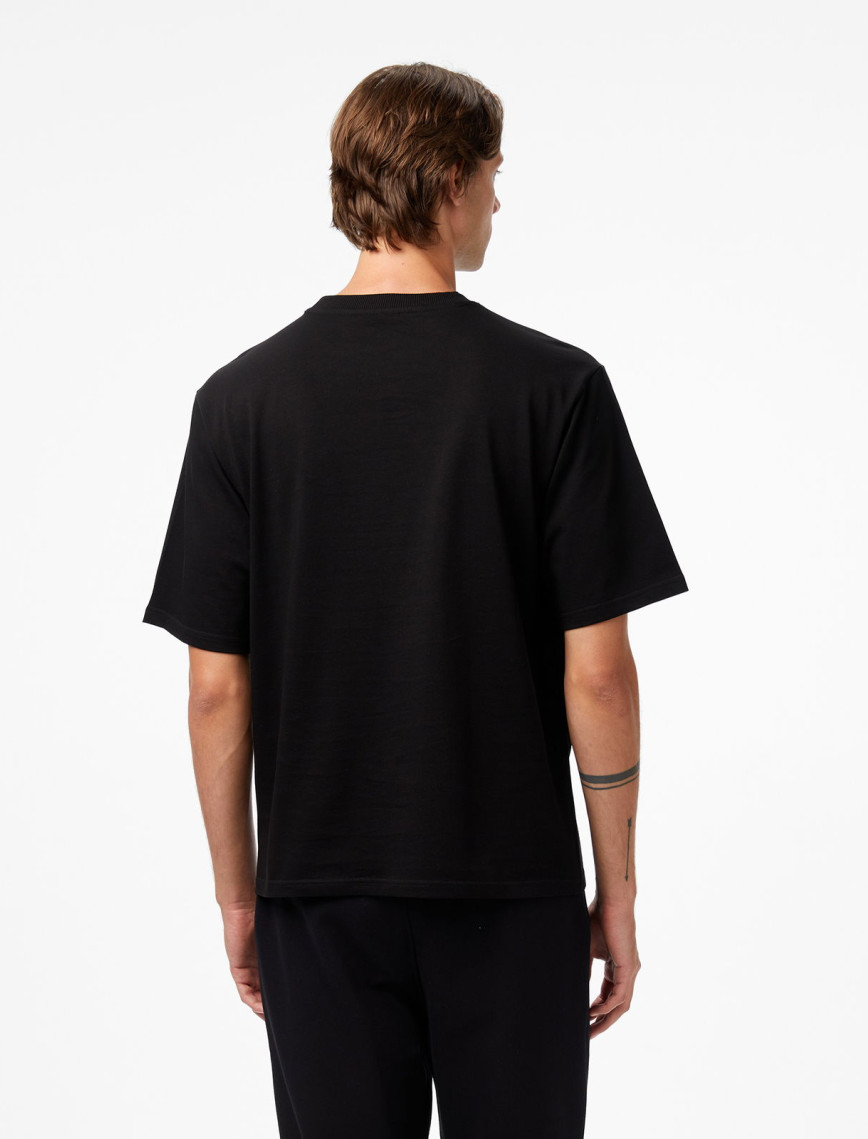 UNITED4 Erkek Siyah T-Shirt UNITED4 Erkek Siyah T-Shirt