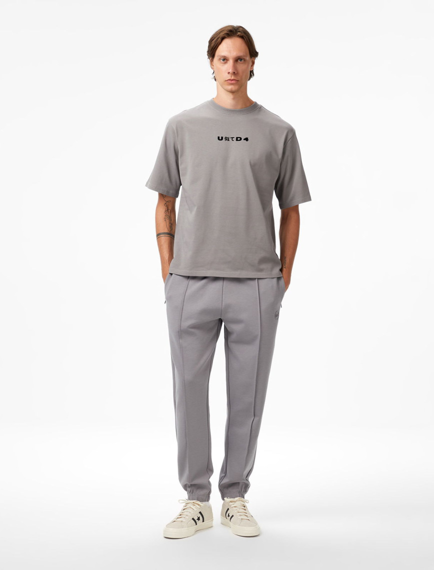 UNITED4 Erkek Gri T-Shirt UNITED4 Erkek Gri T-Shirt