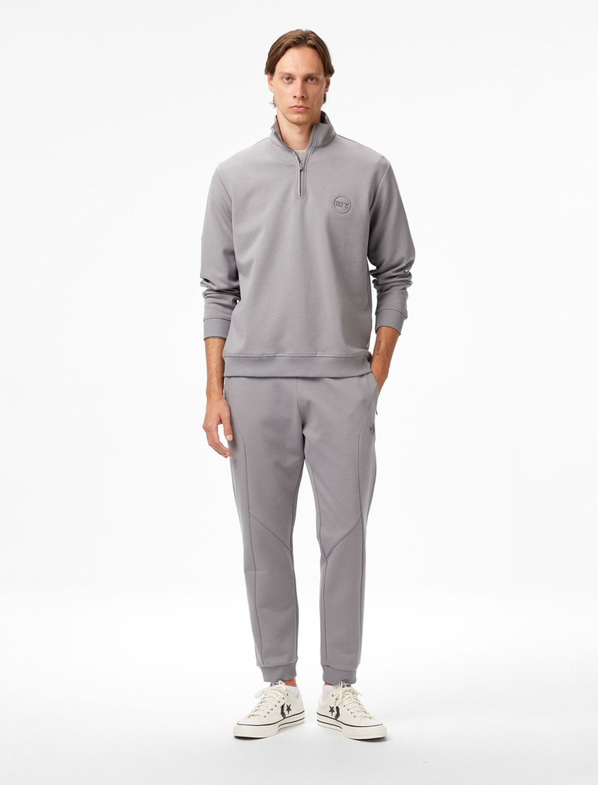 UNITED4 Classic Erkek Gri Sweatshirt