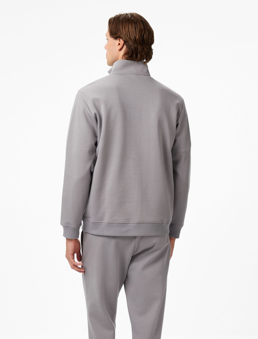 UNITED4 Classic Erkek Gri Sweatshirt