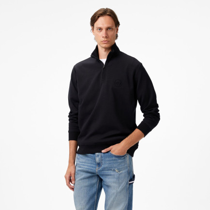 UNITED4 Classic Erkek Siyah Sweatshirt UNITED4 Classic Erkek Siyah Sweatshirt