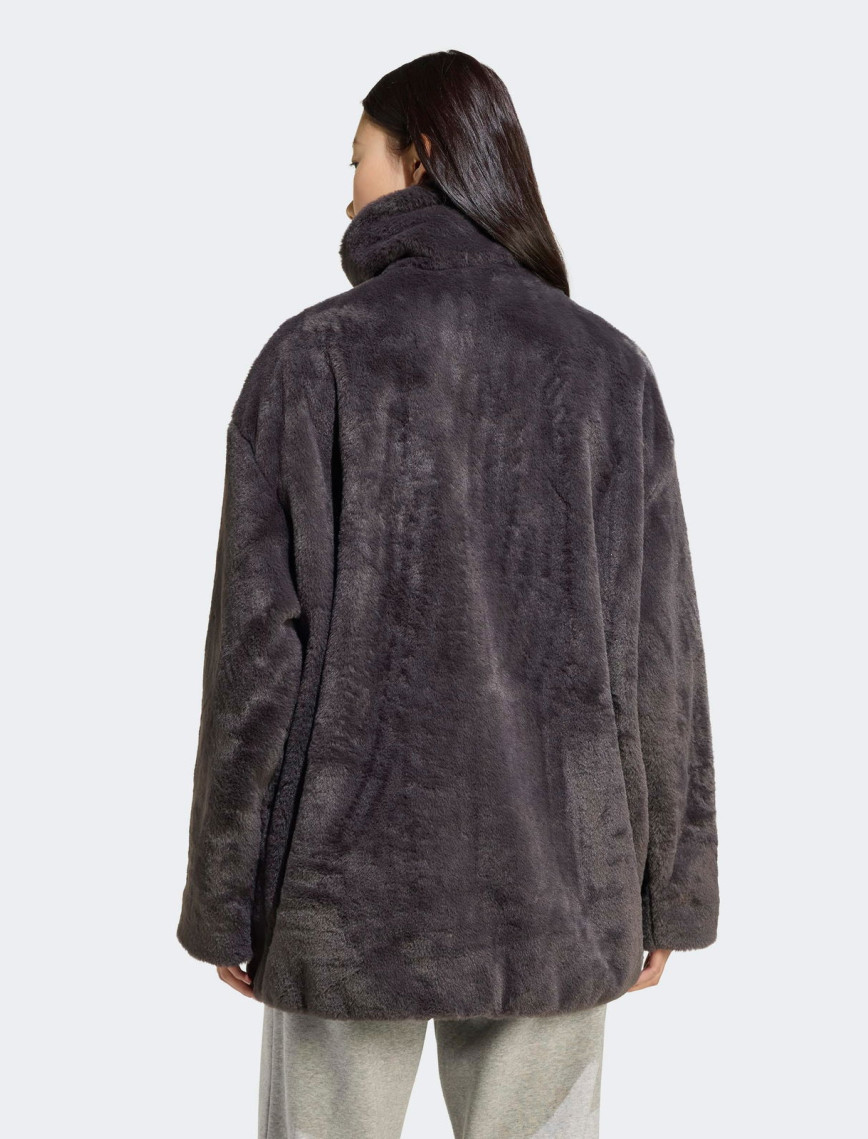 adidas Fur Jacket Kadın Siyah Ceket adidas Fur Jacket Kadın Siyah Ceket