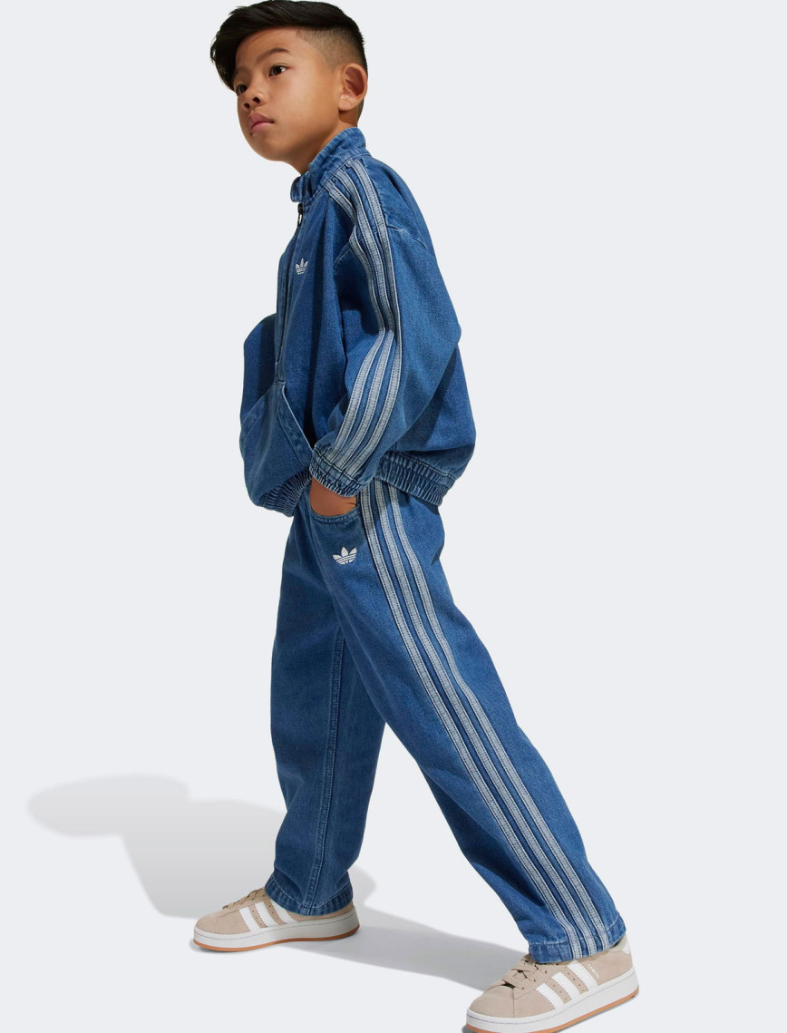 adidas Denim Set Çocuk Mavi Eşofman Takımı adidas Denim Set Çocuk Mavi Eşofman Takımı