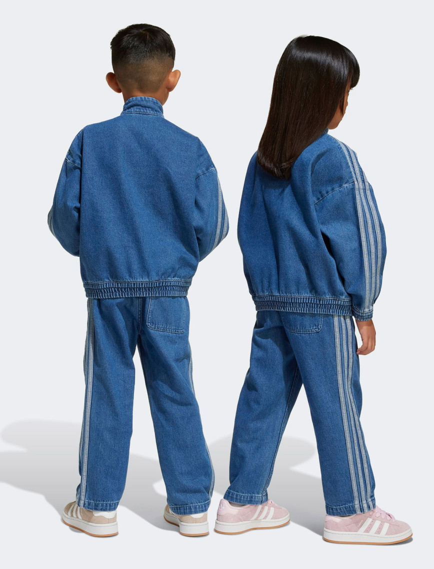 adidas Denim Set Çocuk Mavi Eşofman Takımı adidas Denim Set Çocuk Mavi Eşofman Takımı