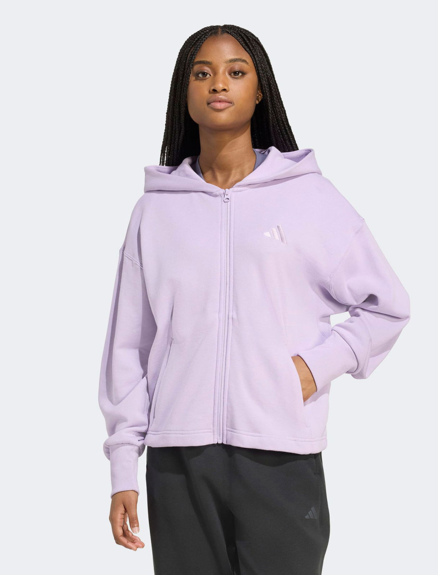 adidas ALL SZN Kadın Mor Sweatshirt