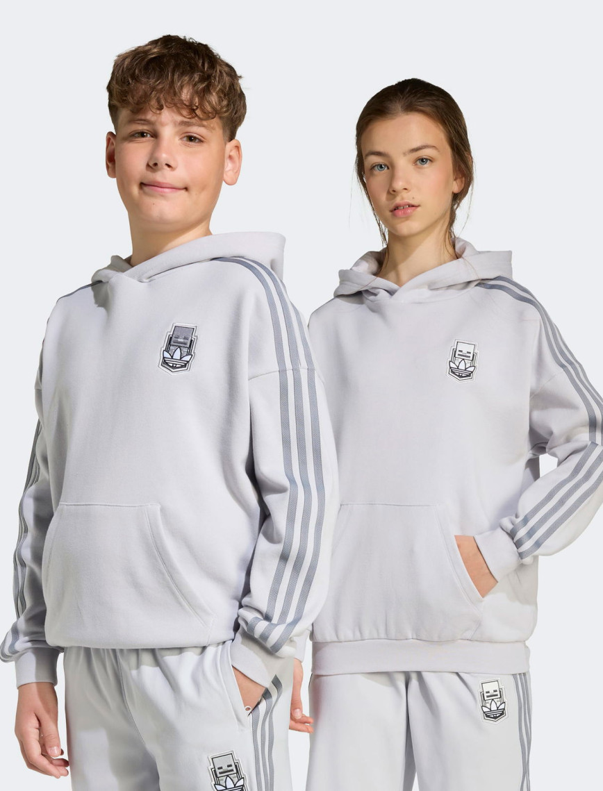 adidas Hoodıe Çocuk Gri Sweatshirt adidas Hoodıe Çocuk Gri Sweatshirt