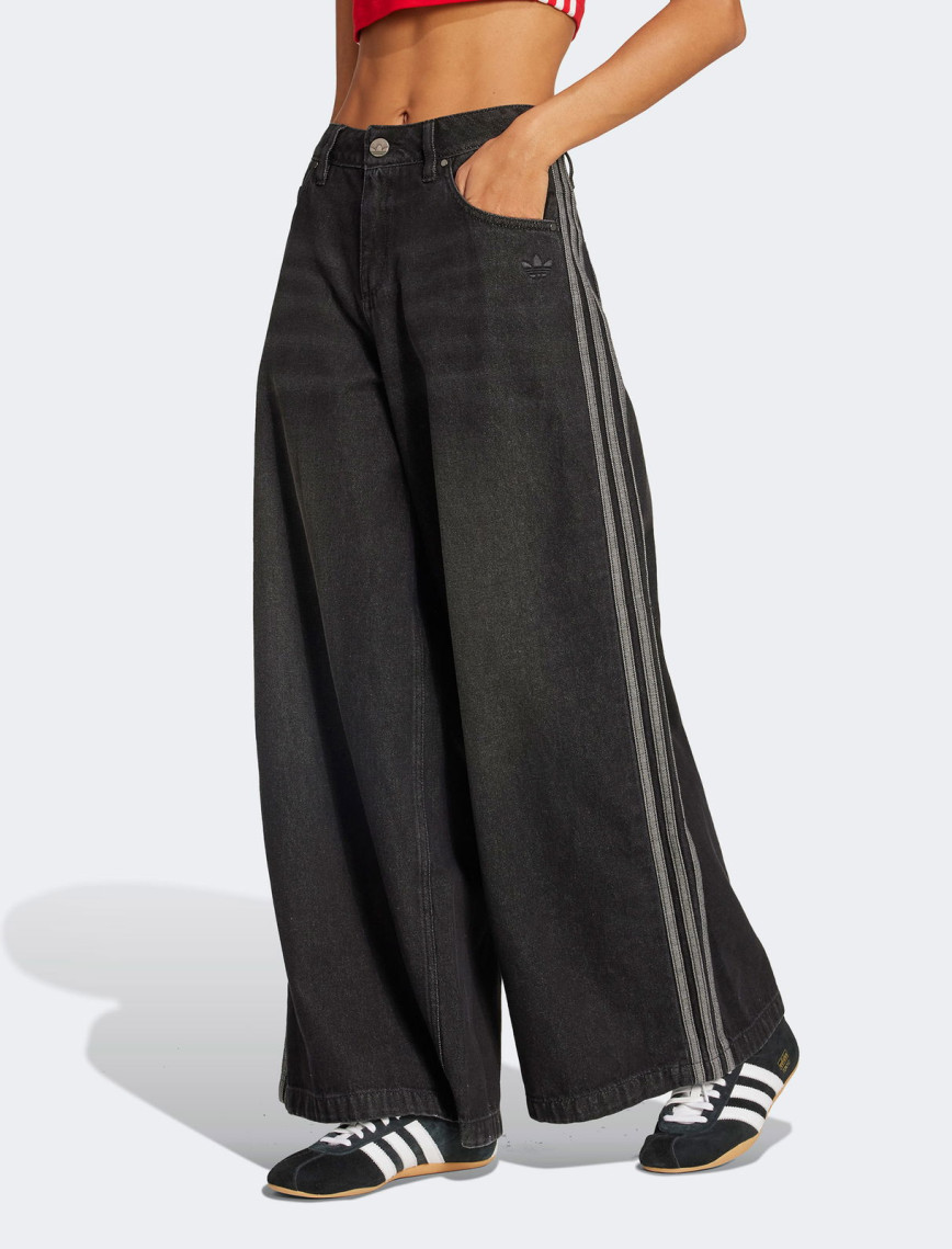 adidas Adicolor Denim Adilenum Kadın Siyah Pantolon adidas Adicolor Denim Adilenum Kadın Siyah Pantolon