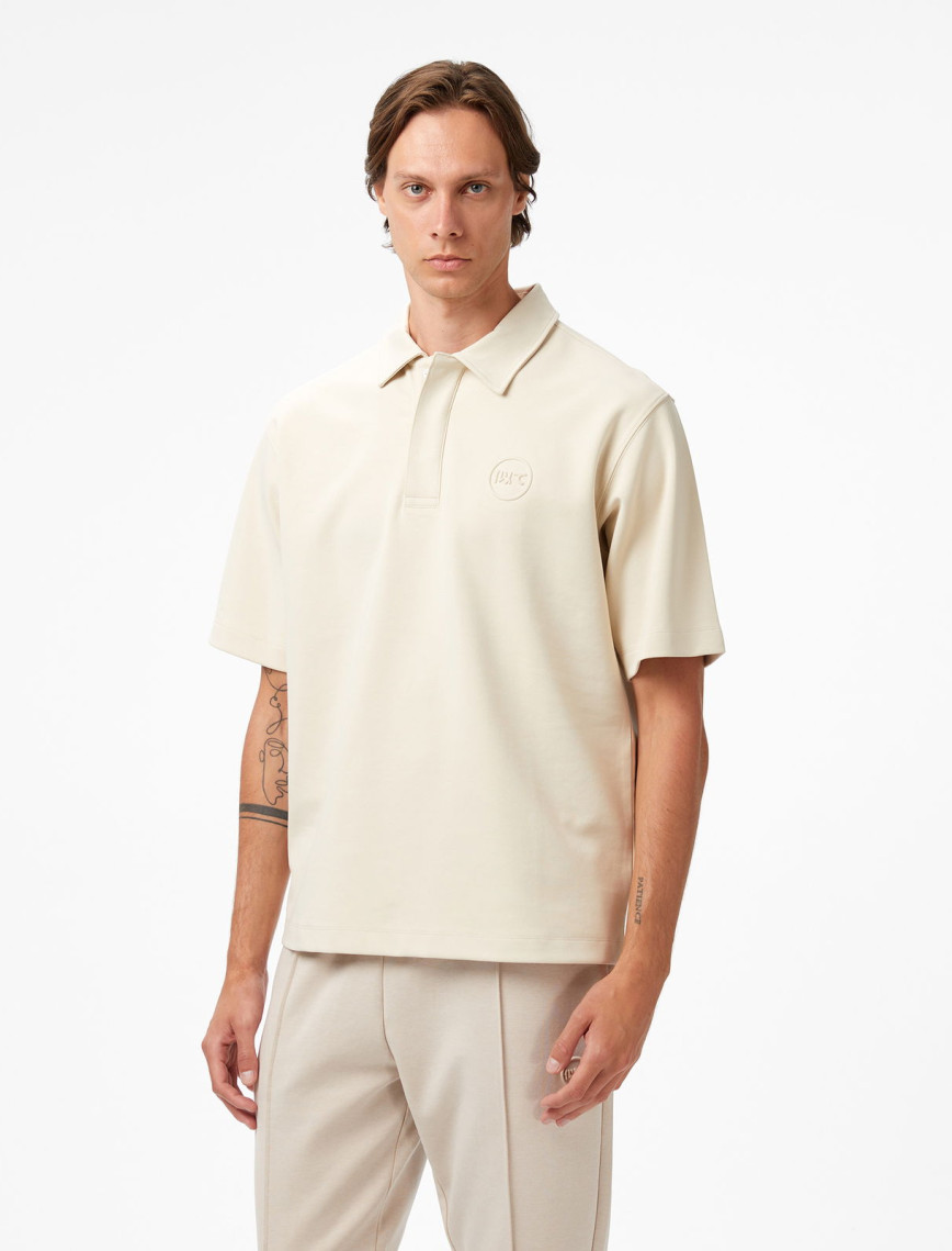 UNITED4 Classic Erkek Bej Polo UNITED4 Classic Erkek Bej Polo