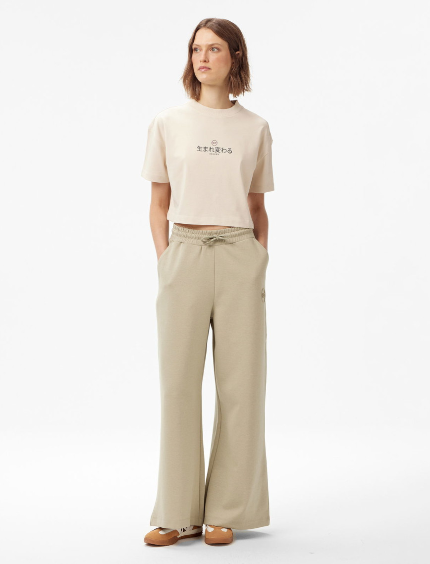 UNITED4 Classic Kadın Gri T-Shirt UNITED4 Classic Kadın Gri T-Shirt