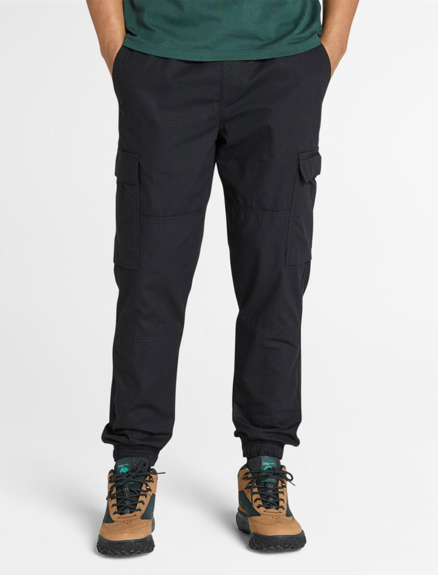 Timberland Brookline Ripstop Utility Cargo Jogger Erkek Siyah Pantolon Timberland Brookline Ripstop Utility Cargo Jogger Erkek Siyah Pantolon