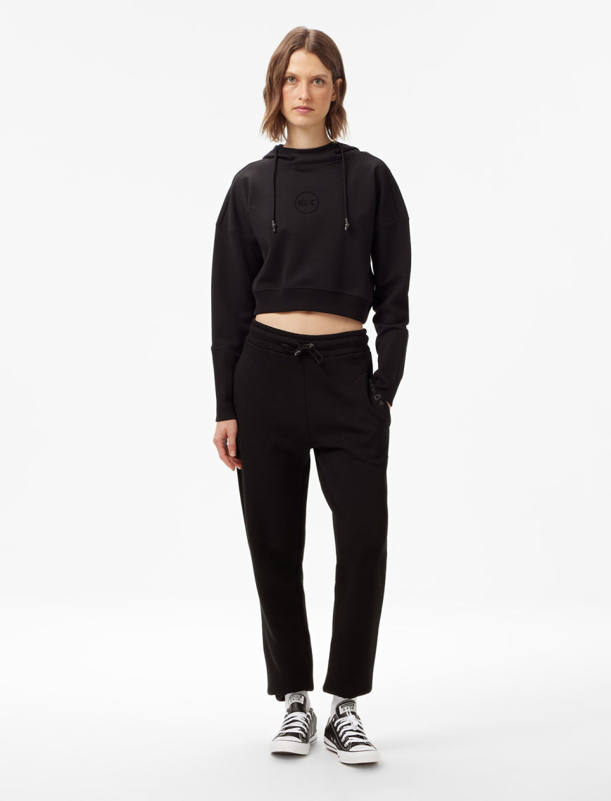 UNITED4 Classic Kadın Siyah Eşofman Altı UNITED4 Classic Kadın Siyah Eşofman Altı