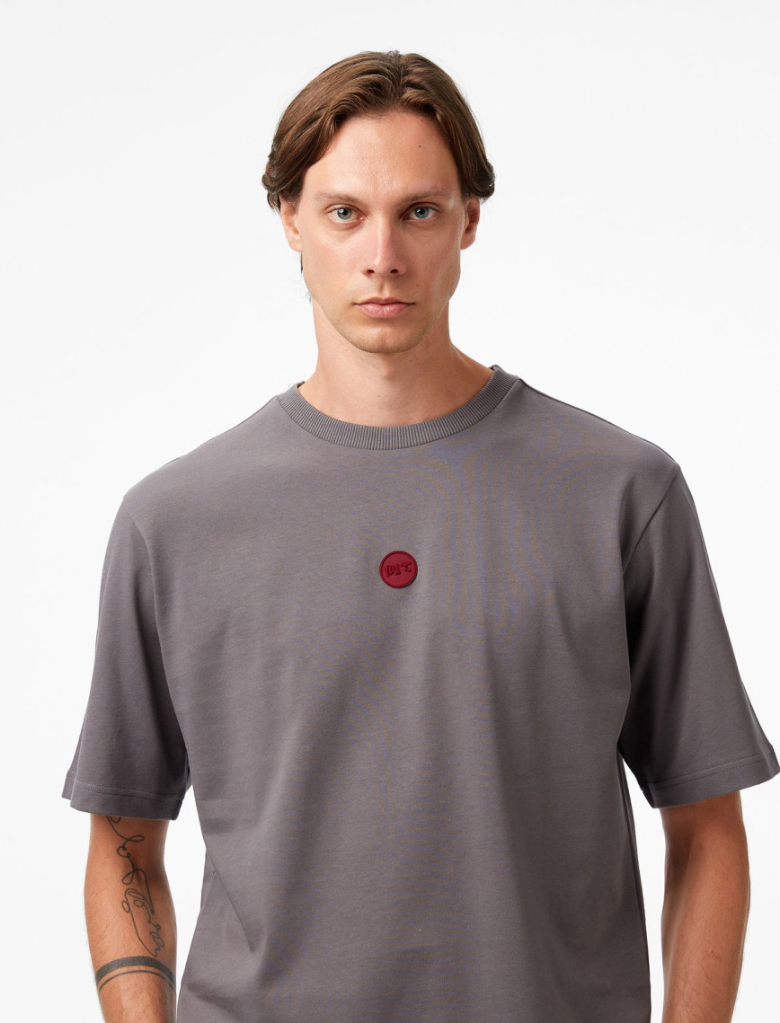 UNITED4 Classic Erkek Gri T-Shirt UNITED4 Classic Erkek Gri T-Shirt