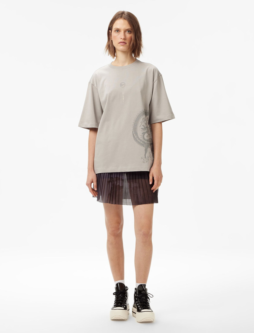 UNITED4 Classic Erkek Gri T-Shirt UNITED4 Classic Erkek Gri T-Shirt