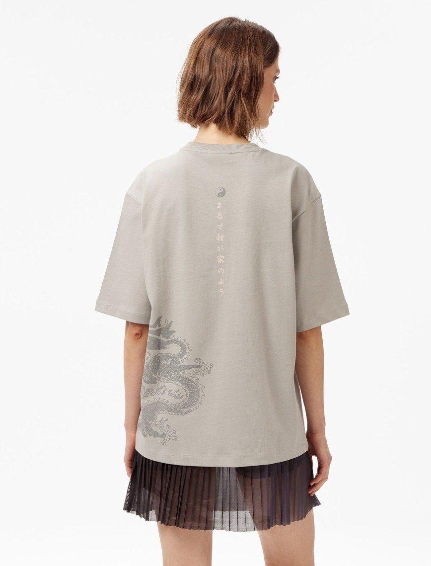 UNITED4 Classic Erkek Gri T-Shirt UNITED4 Classic Erkek Gri T-Shirt