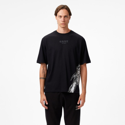 UNITED4 Classic Erkek Siyah T-Shirt UNITED4 Classic Erkek Siyah T-Shirt