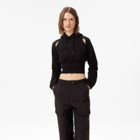 UNITED4 Classic Kadın Siyah Sweatshirt UNITED4 Classic Kadın Siyah Sweatshirt