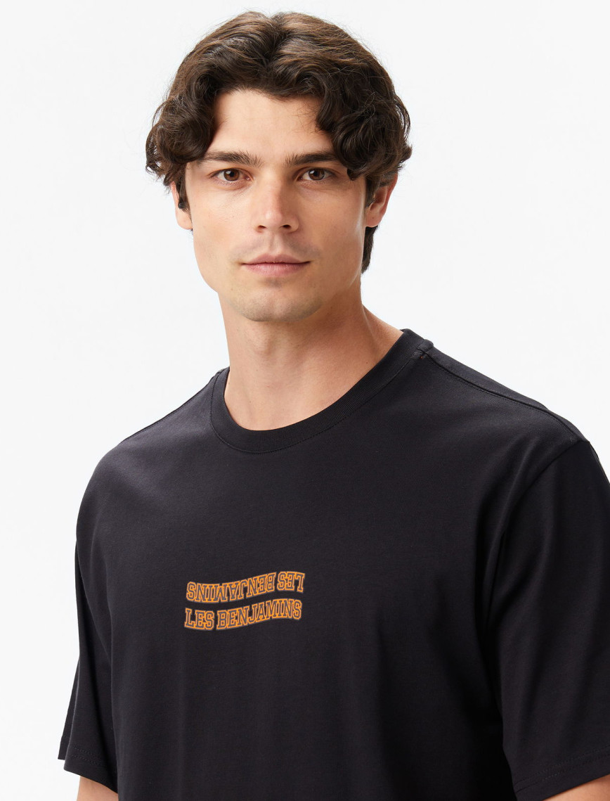 Les Benjamins Erkek Siyah T-Shirt Les Benjamins Erkek Siyah T-Shirt