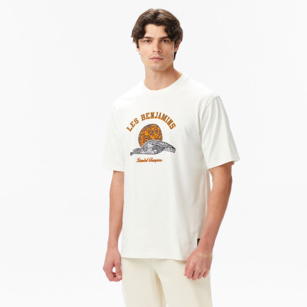 Les Benjamins Erkek Beyaz T-Shirt Les Benjamins Erkek Beyaz T-Shirt