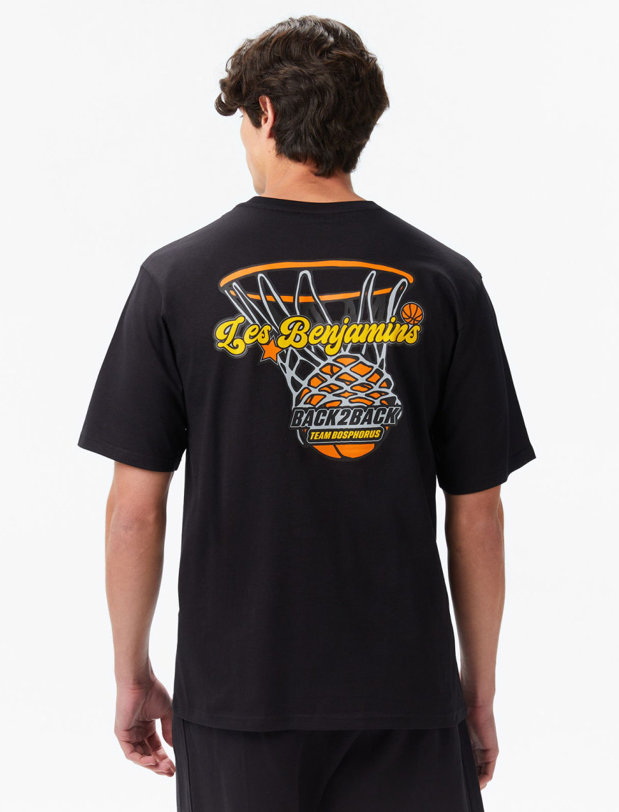 Les Benjamins Erkek Siyah T-Shirt Les Benjamins Erkek Siyah T-Shirt