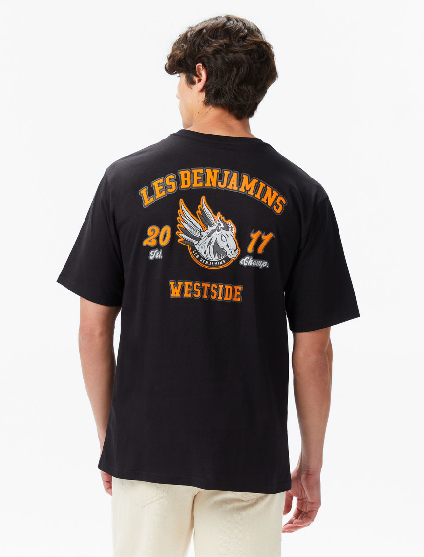 Les Benjamins Erkek Siyah T-Shirt Les Benjamins Erkek Siyah T-Shirt