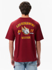 Les Benjamins Erkek Bordo T-Shirt Les Benjamins Erkek Bordo T-Shirt