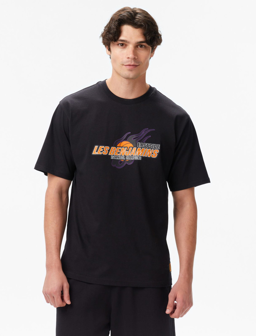 Les Benjamins Erkek Siyah T-Shirt Les Benjamins Erkek Siyah T-Shirt