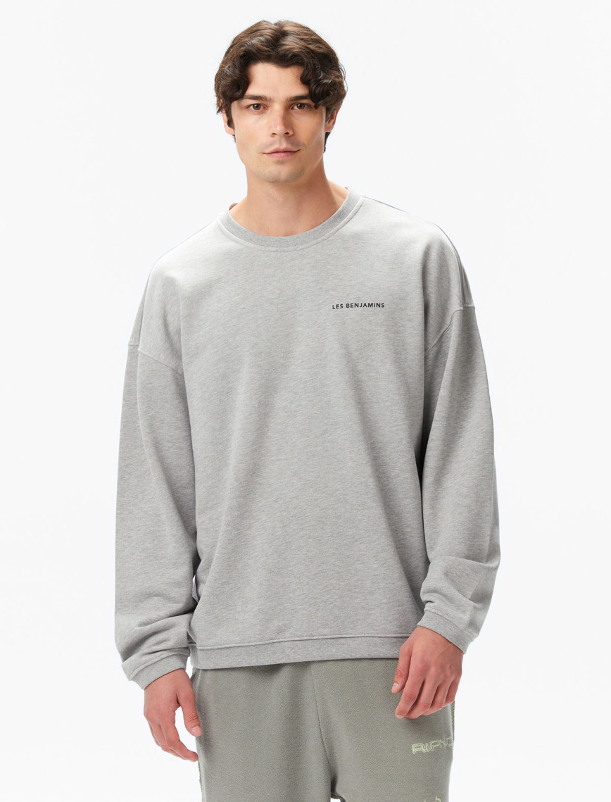 Les Benjamins Erkek Gri Sweatshirt Les Benjamins Erkek Gri Sweatshirt