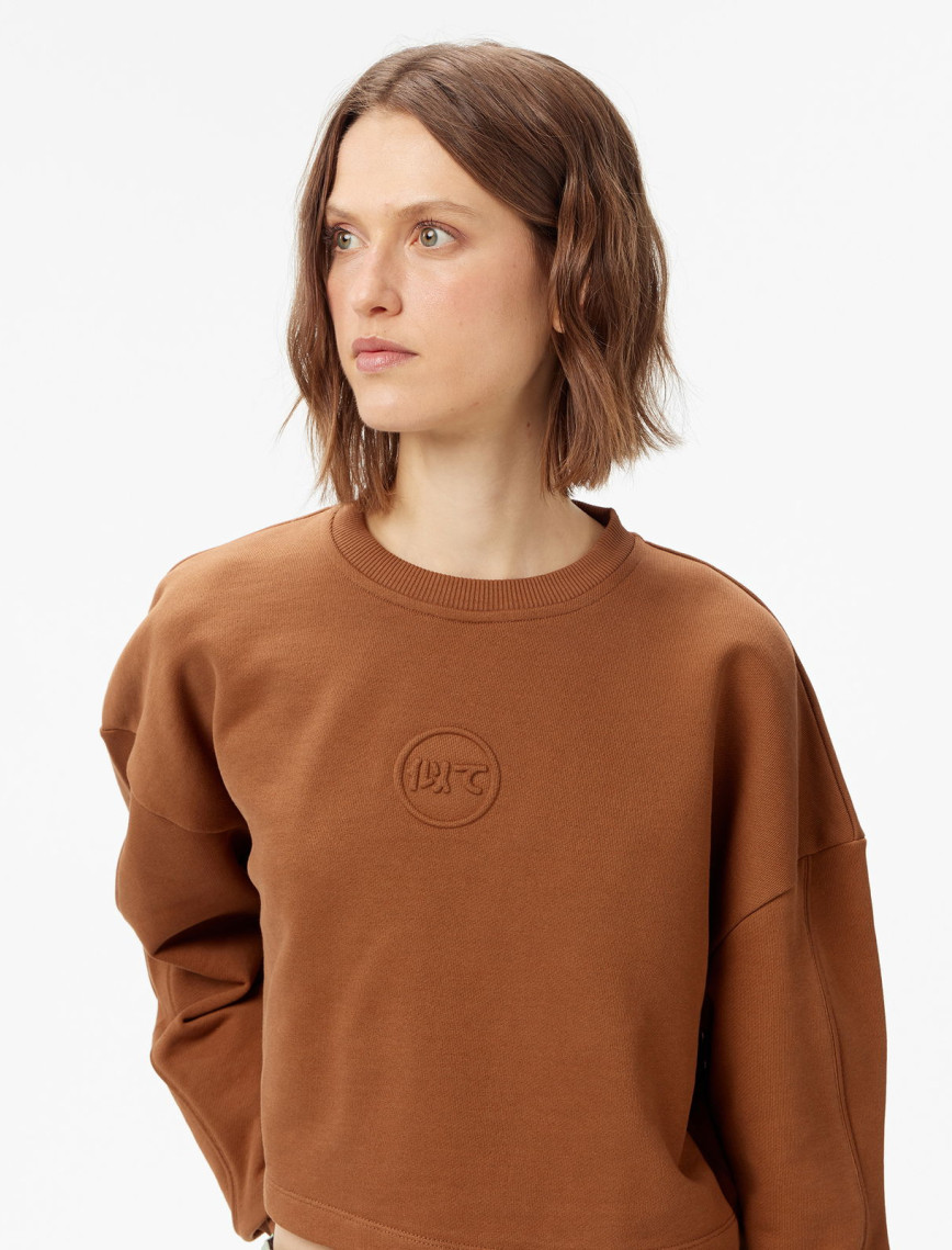 UNITED4 Classic Kadın Sarı Sweatshirt