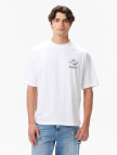 Timberland 'My Boots'' Short Sleeve Erkek Beyaz T-Shirt