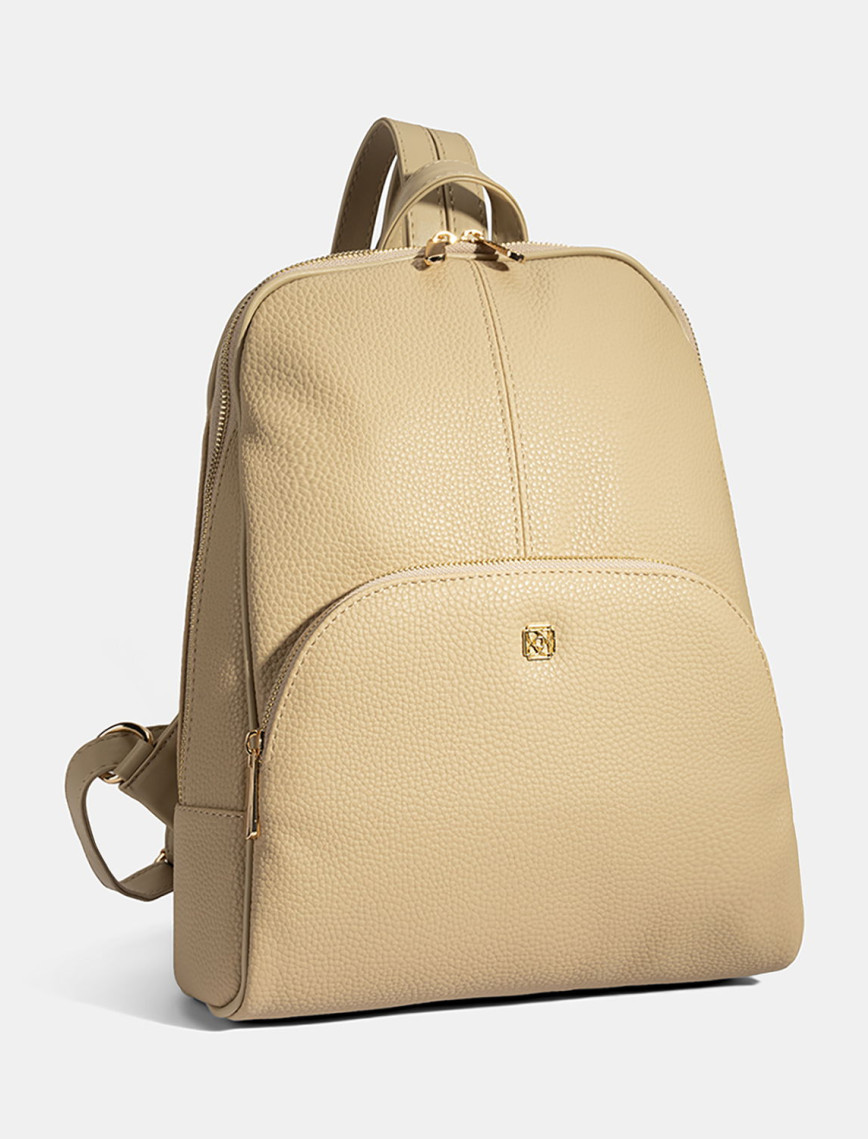 Kadın Bej Sırt Çantası Kadın Bej Sırt Çantası