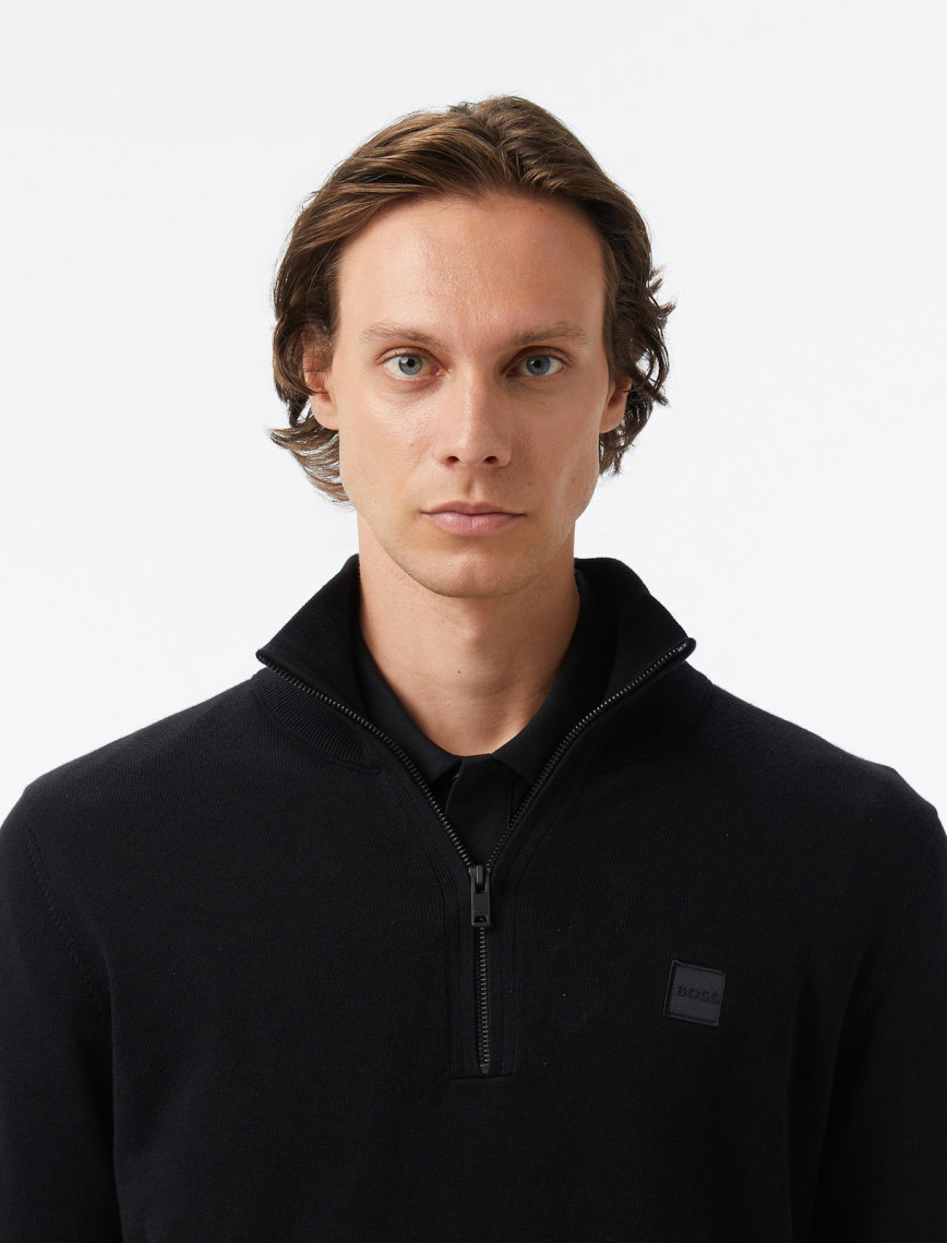 Boss Erkek Siyah Triko Boss Erkek Siyah Triko