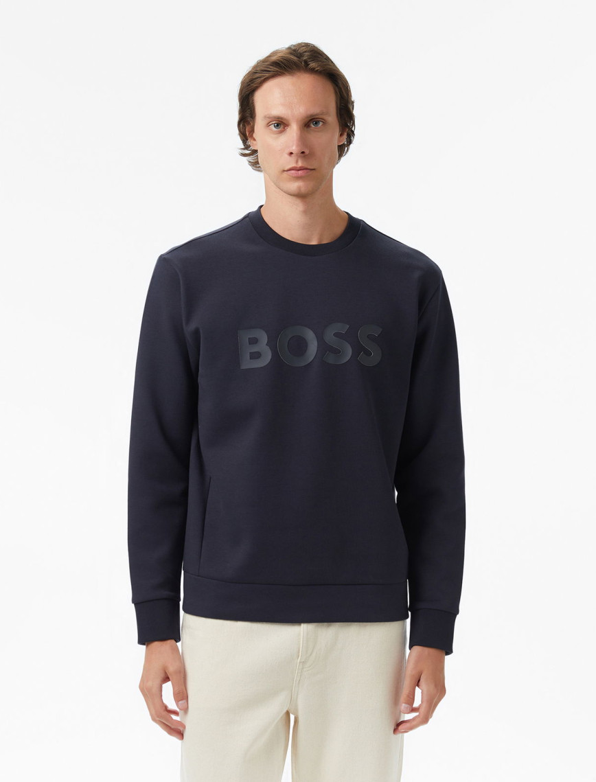 Boss Salbo Erkek Siyah Sweatshirt Boss Salbo Erkek Siyah Sweatshirt