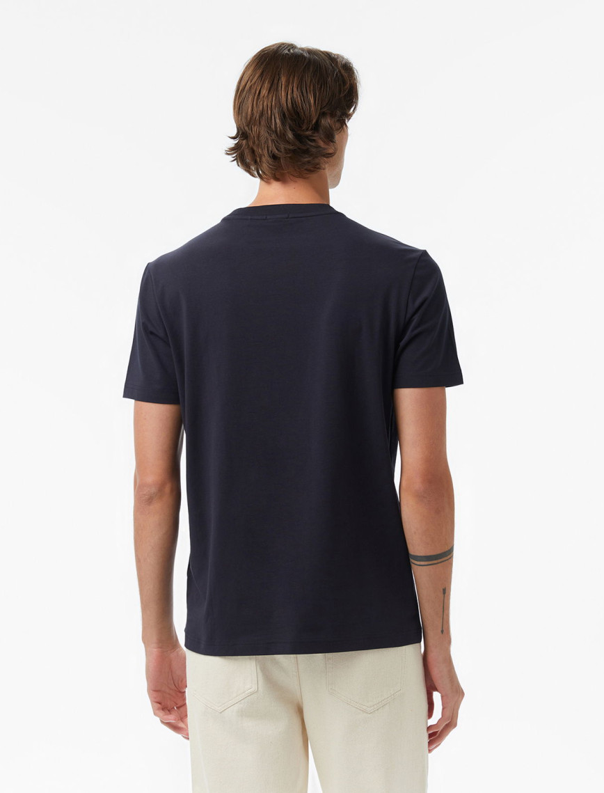 Boss Tee Erkek Mavi T-Shirt Boss Tee Erkek Mavi T-Shirt