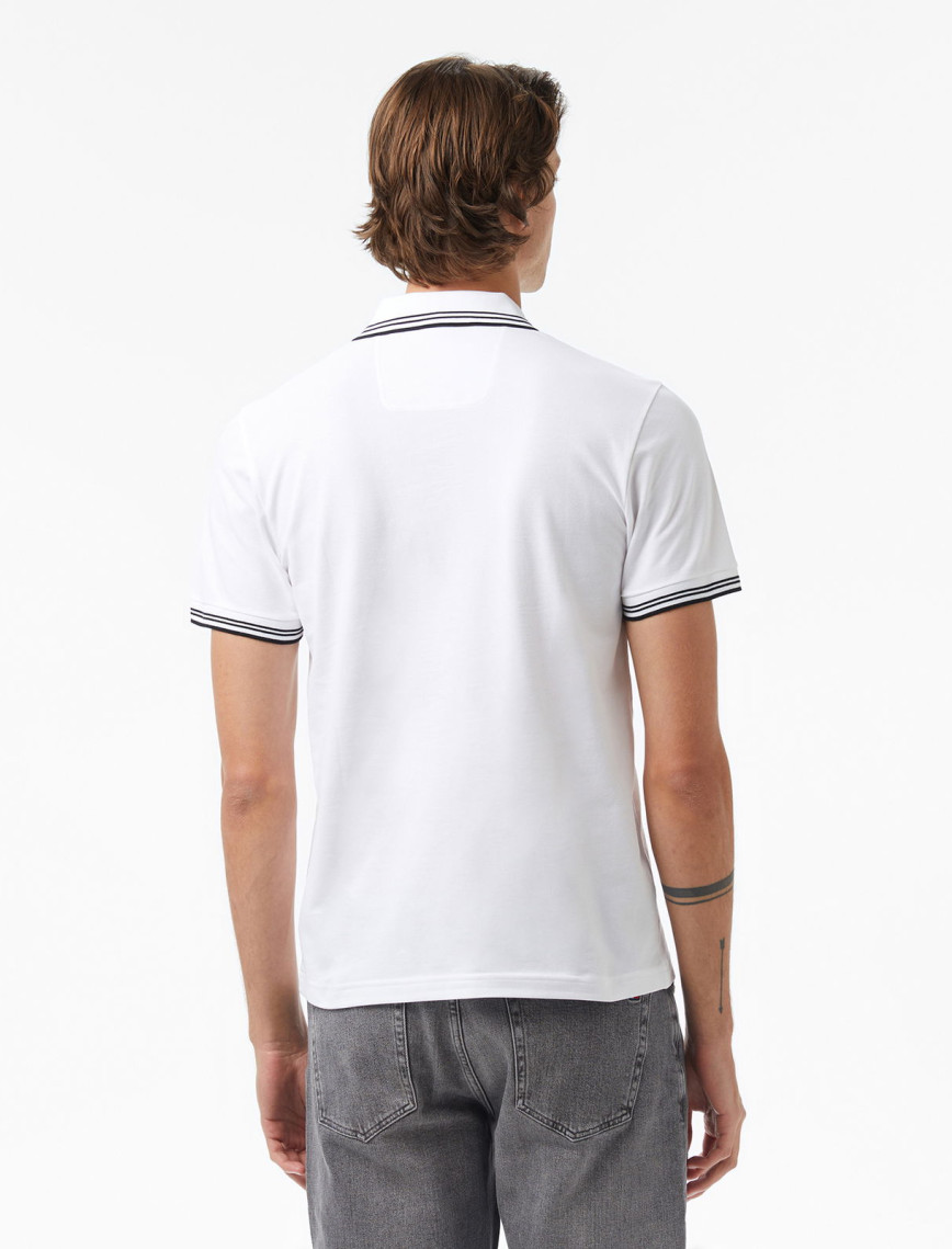 Boss Paul Erkek Beyaz Polo Boss Paul Erkek Beyaz Polo