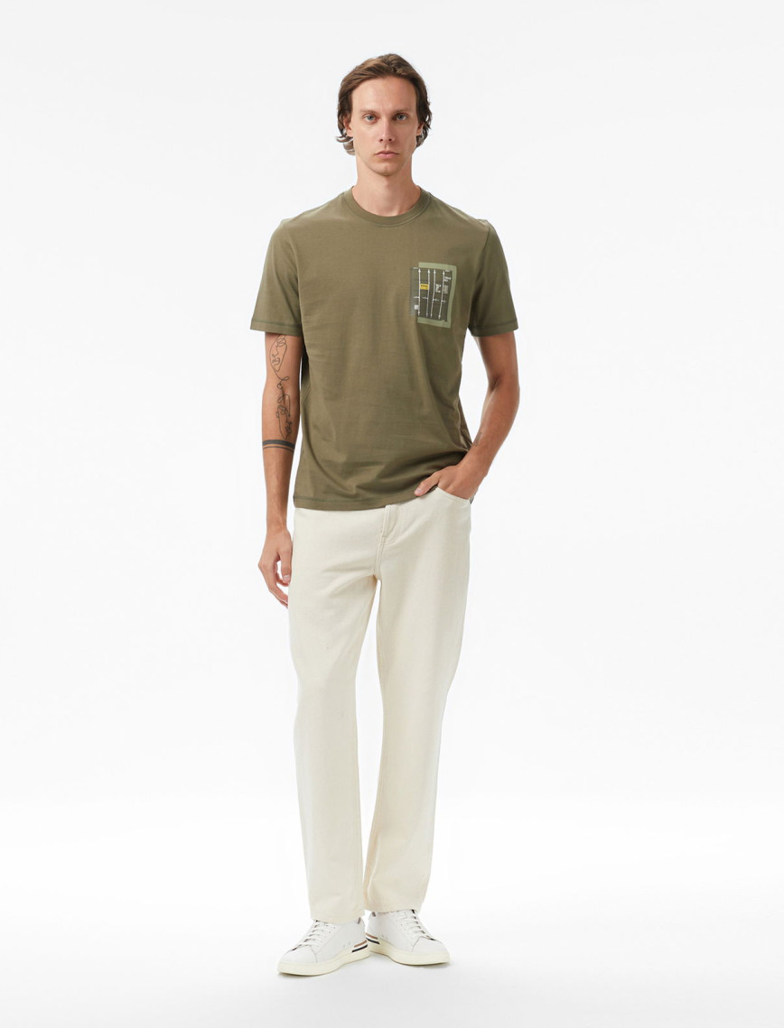 Boss Container Erkek Açık Yeşil T-Shirt