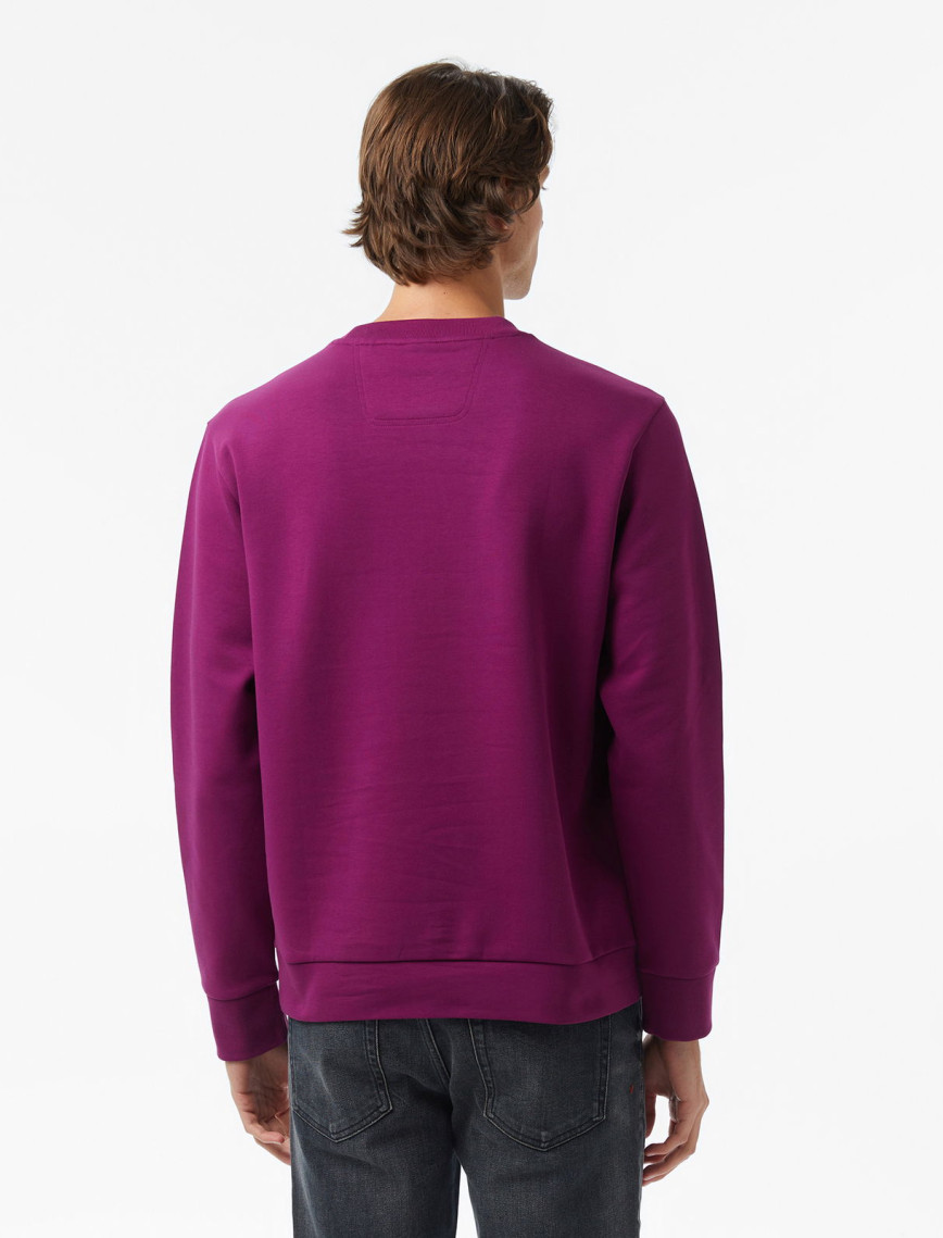 Boss Salbo Erkek Mor Sweatshirt Boss Salbo Erkek Mor Sweatshirt