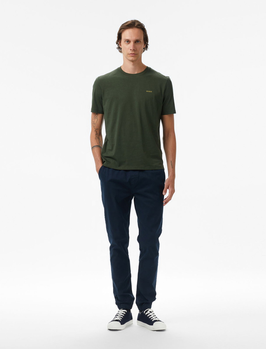 Hugo Dero 222 Erkek Koyu Yeşil T-Shirt Hugo Dero 222 Erkek Koyu Yeşil T-Shirt