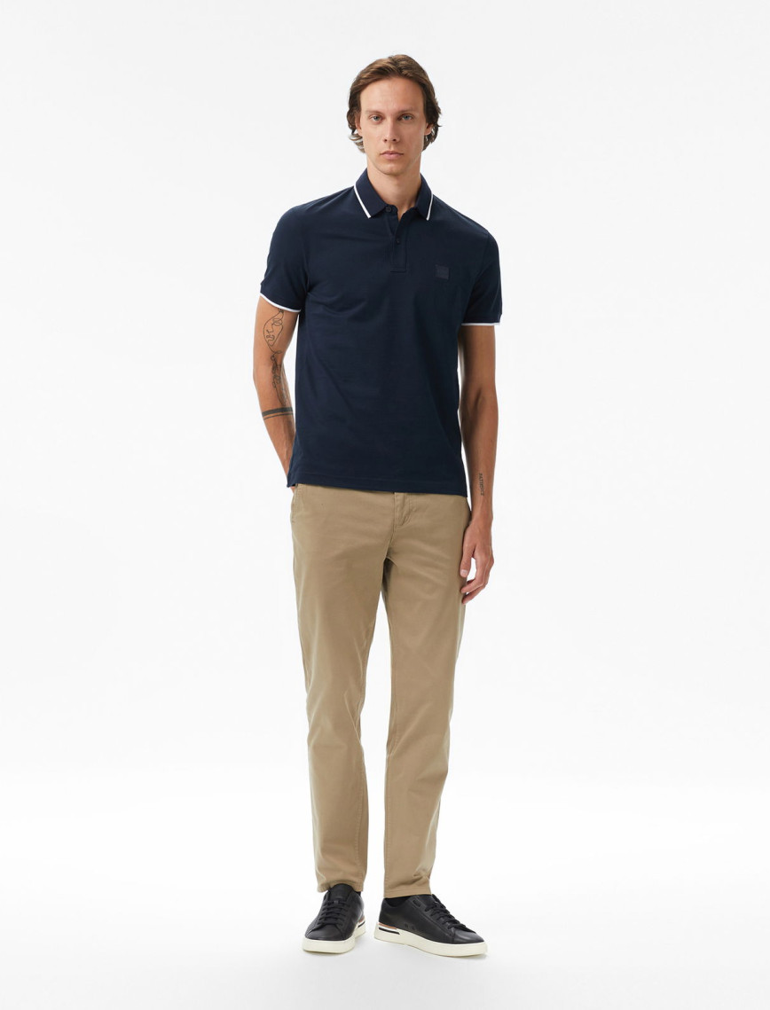 Boss Passertip Erkek Mavi Polo Boss Passertip Erkek Mavi Polo