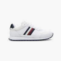 Tommy Hilfiger New Runner Eva Leather Erkek Beyaz Sneaker Tommy Hilfiger New Runner Eva Leather Erkek Beyaz Sneaker