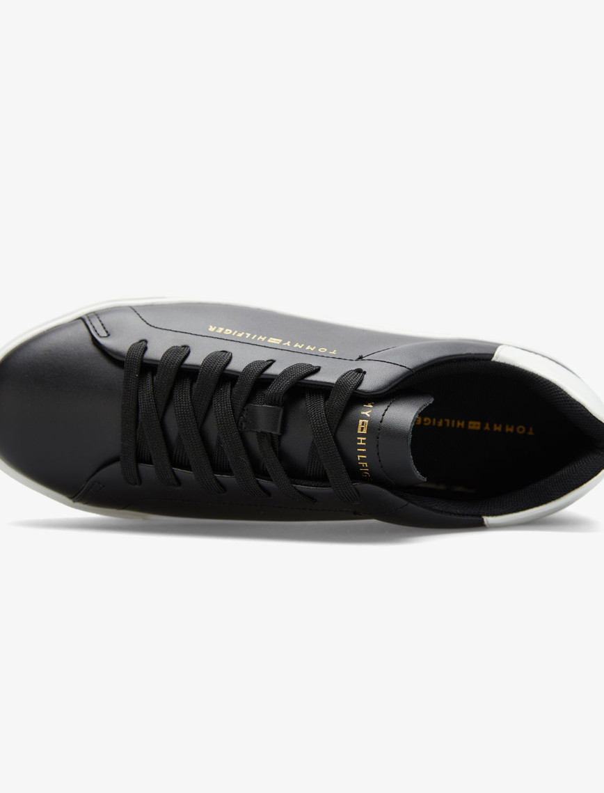Tommy Hilfiger Platform Cupsole Patent Kadın Siyah Sneaker Tommy Hilfiger Platform Cupsole Patent Kadın Siyah Sneaker