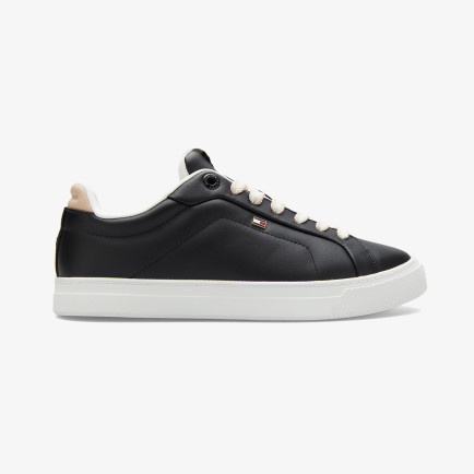 Tommy Hilfiger Icon Court Kadın Siyah Sneaker Tommy Hilfiger Icon Court Kadın Siyah Sneaker