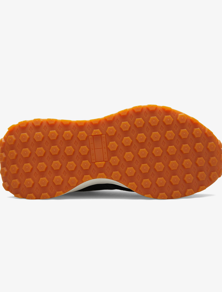 Tommy Jeans Cleated Runner Kadın Siyah Sneaker