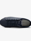 Tommy Hilfiger Core Low Leather Essential Erkek Mavi Sneaker Tommy Hilfiger Core Low Leather Essential Erkek Mavi Sneaker