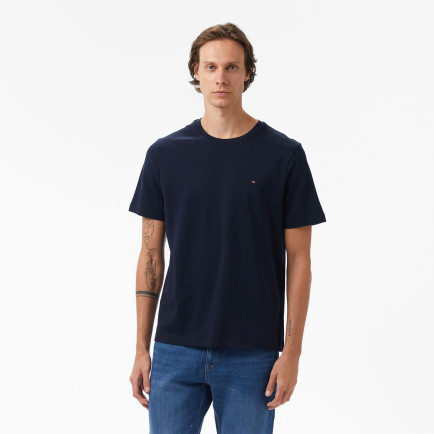 Tommy Hilfiger Light Interlock Erkek Mavi T-Shirt Tommy Hilfiger Light Interlock Erkek Mavi T-Shirt